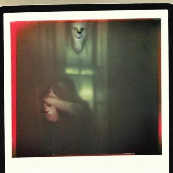 Image similar to summon rot witch fade, ritual aftermath gone wrong, a polaroid photo taken by guillermo del toro