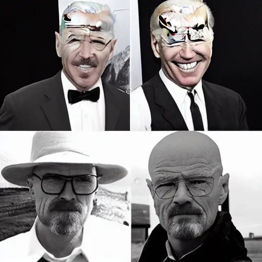 Image similar to walter white that looks like joe biden