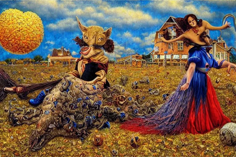 Image similar to by michael cheval