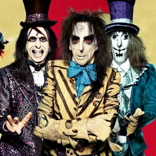 Alice Cooper in Wonderland | Stable Diffusion | OpenArt