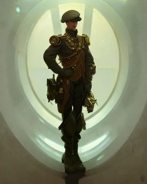 Prompt: portrait of a humanoid mushroom wearing a formal military outfit, science fantasy painting, elegant intricate digital painting artstation, greg rutkowski and alphonse mucha, detailed