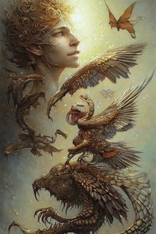 Prompt: an impossible dream beyond comprehension, very very detailed painting by greg rutowski and jean baptiste monge