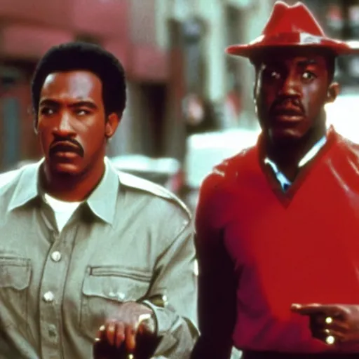 Image similar to a still of from the movie beverly hills cop crossover with the movie munich