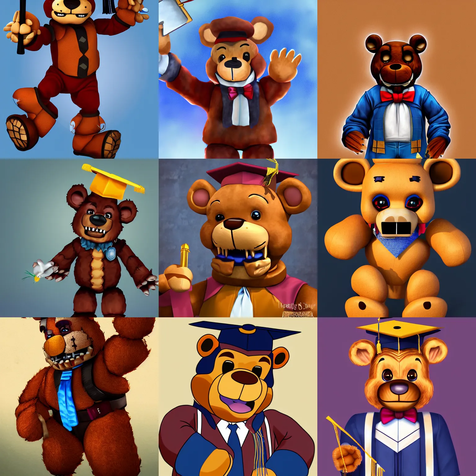 Freddy Fazbear Al_87 - Illustrations ART street