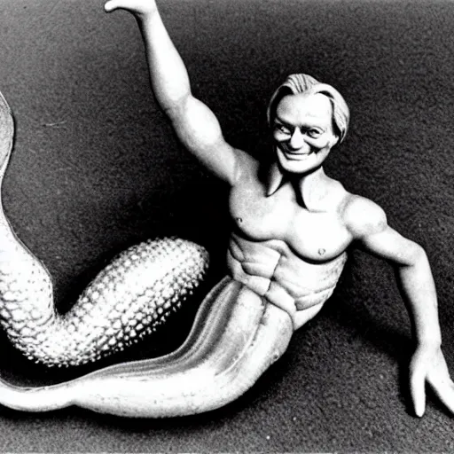 Image similar to richard feynman mermaid