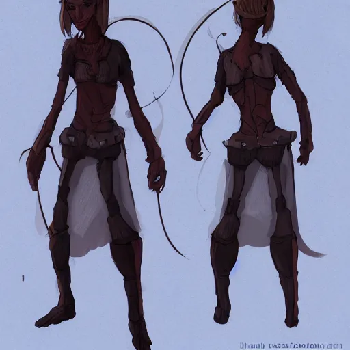 Image similar to character concept by neil nelson on deviantart