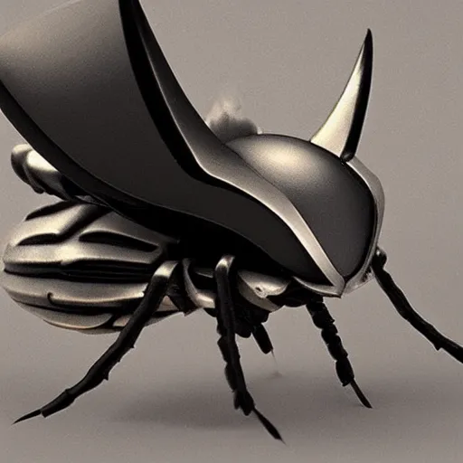 Image similar to photorealistic 3 d hollow knight