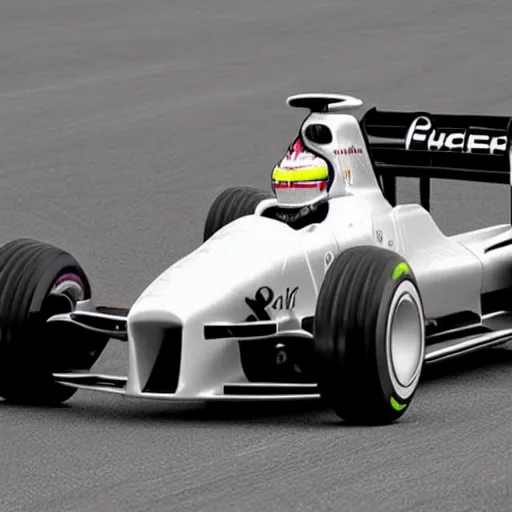 Prompt: formula 1 car in 2 0 5 0