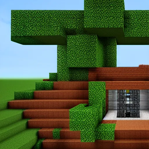 Minecraft Creations on X: The wild stairs #minecraft version!   / X