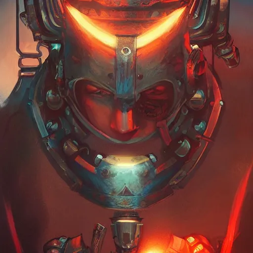 Image similar to cyberpunk viking helmet mask warrior goddess robot ninja fantasy, art gta 5 cover, official fanart behance hd artstation by jesper ejsing, by rhads, makoto shinkai and lois van baarle, ilya kuvshinov, ossdraws