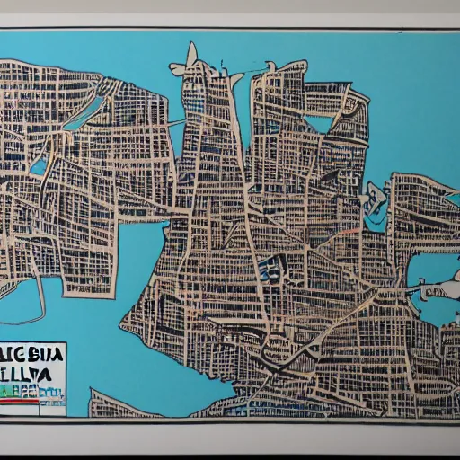 Image similar to map of lagos by fela kuti