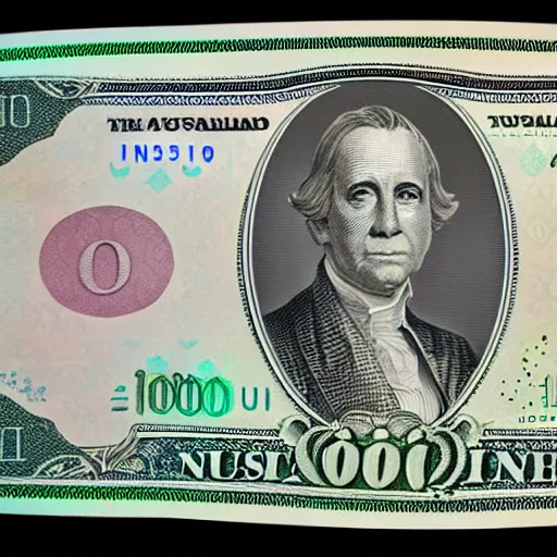 Prompt: a one hundred australian dollar note bill