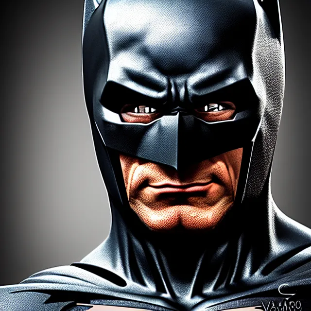 Image similar to batman, fit body, highly detailed, 4 k, hdr, smooth, sharp focus, high resolution, award - winning photo, boris valejo, photorealistic