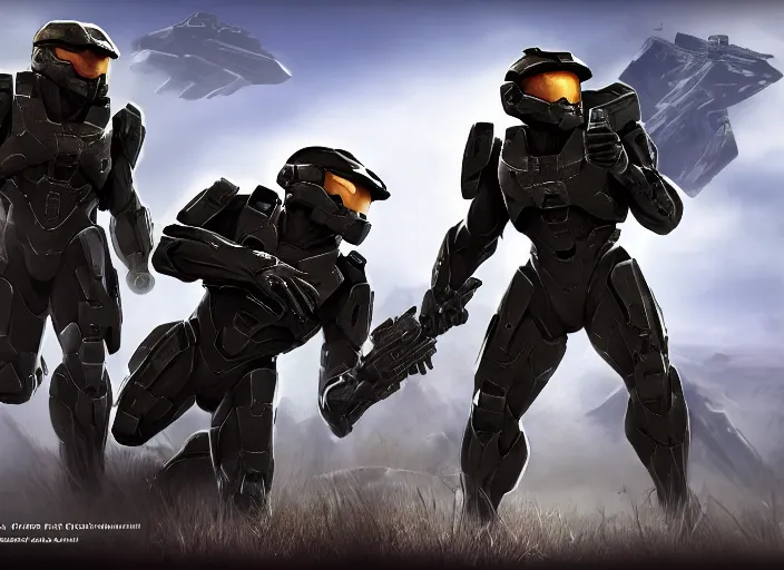 Image similar to halo high charity render by blur studios. concept art contest winner.