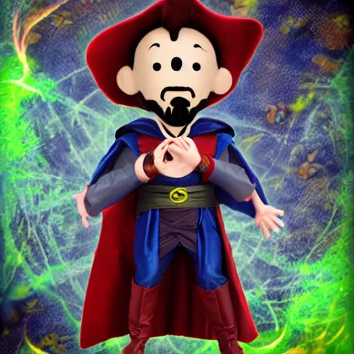 Image similar to dr. strange pikmin