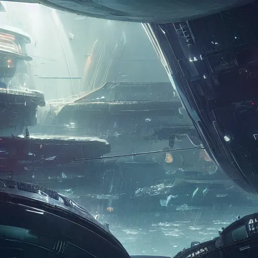 Prompt: an underwater scifi city contained entirely inside of a fishbowl, scifi art by Jan Urschel and Greg Rutkowski, 4k