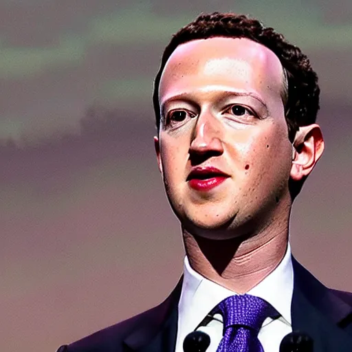 Image similar to mark zuckerburg running for president in the 2 0 2 4 us presidential elections as a republican candidate, at the republican national convention