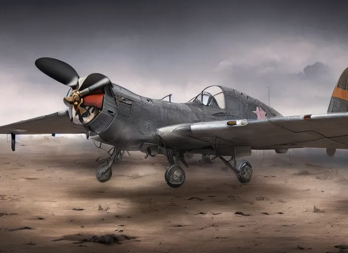 Image similar to detailed full body concept art illustration matte painting of an P-41 in full intricate detail, ultra detailed, digital art, octane render, 4K, dystopian, micro details