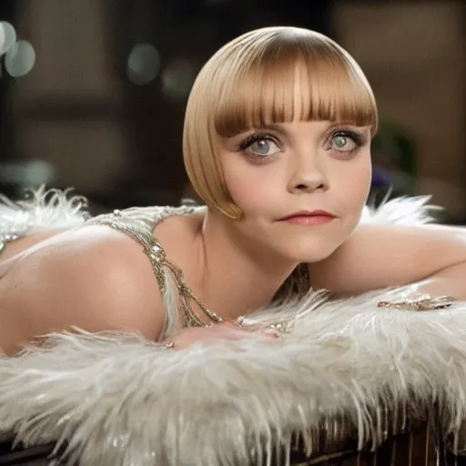 Prompt: christina ricci in the great gatsby