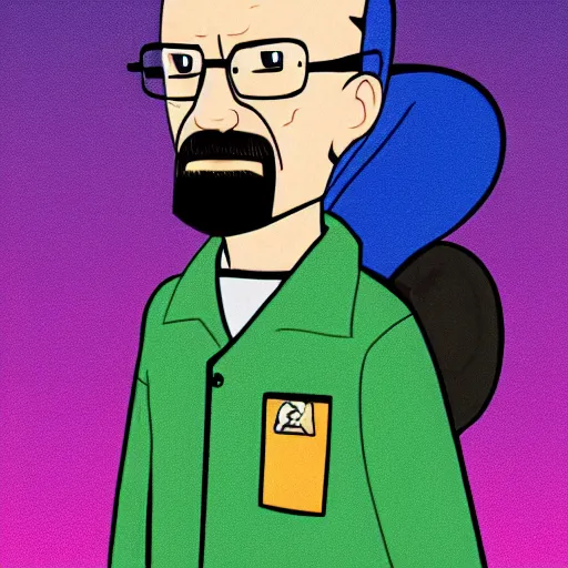 Image similar to walter white in my little pony