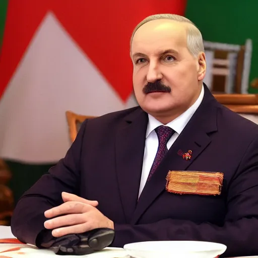 Prompt: 4k Alexander Lukashenko