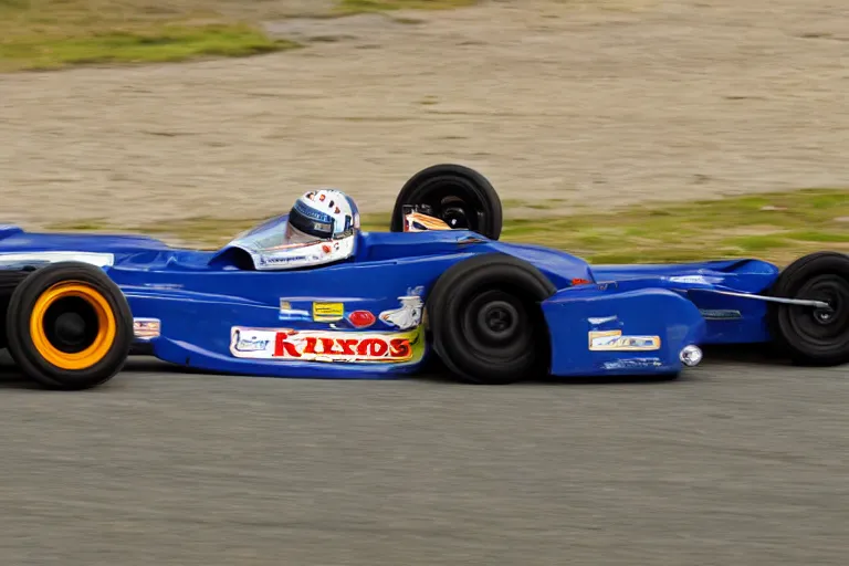 Image similar to 8 wheels racing car photo