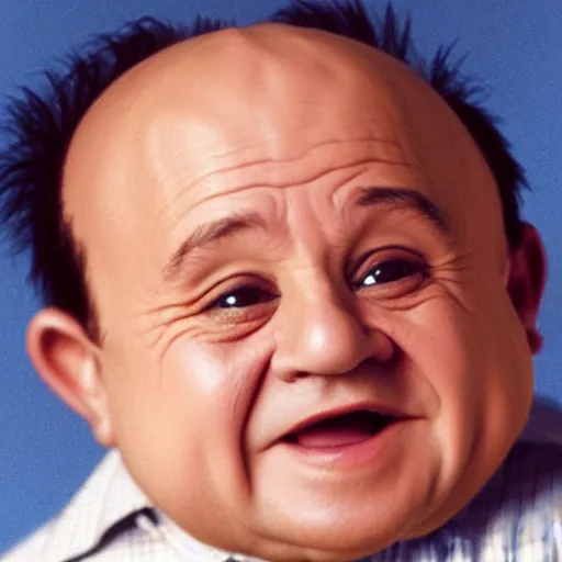 Image similar to Danny DeVito as a baby, 8k, ultra realistic