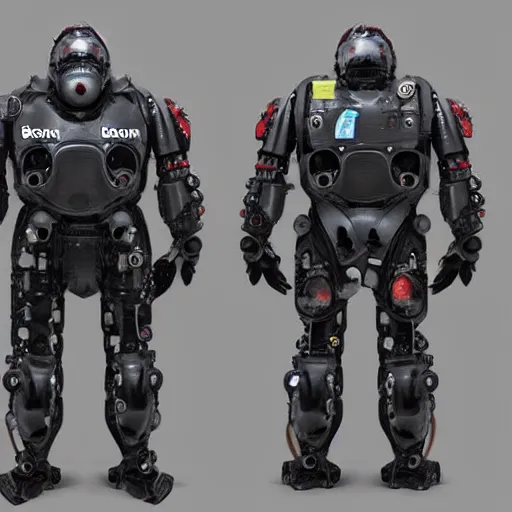 Image similar to boris johnson mech suit