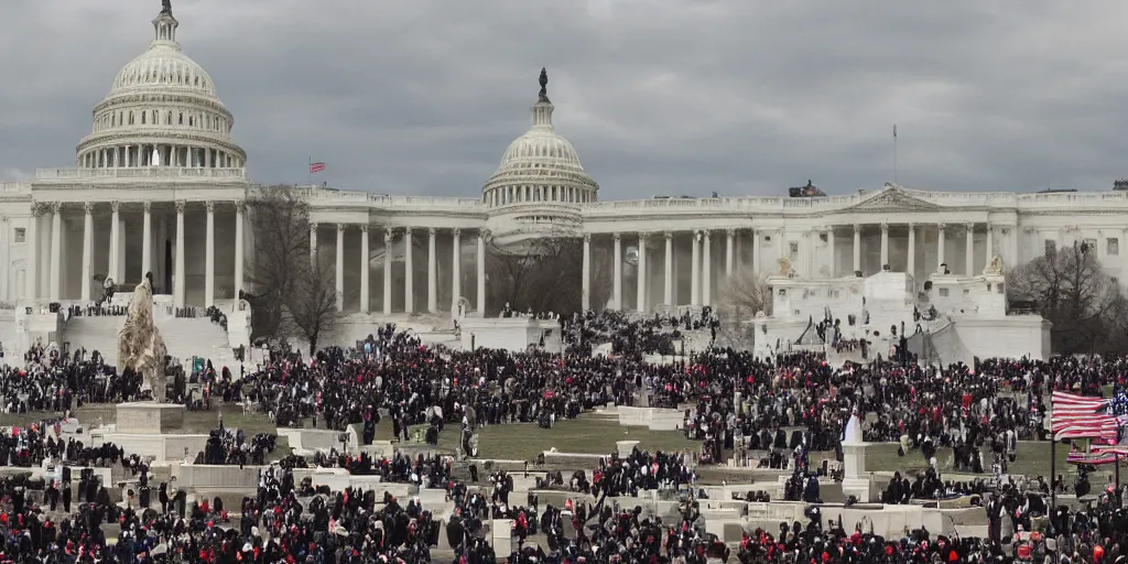 Image similar to the fall of washington d. c, editorial footage