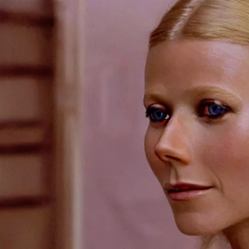 Prompt: A still of Gwyneth Paltrow as Rose from Titanic. Extremely detailed. Beautiful. 4K. Award winning.