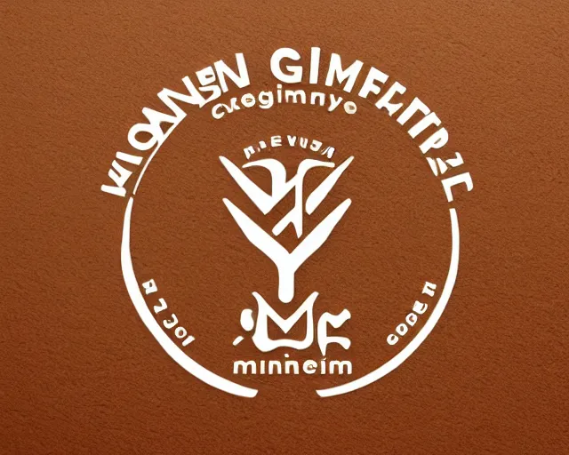 Image similar to logo desigm by Milton Glaser fro a company called Midjourney