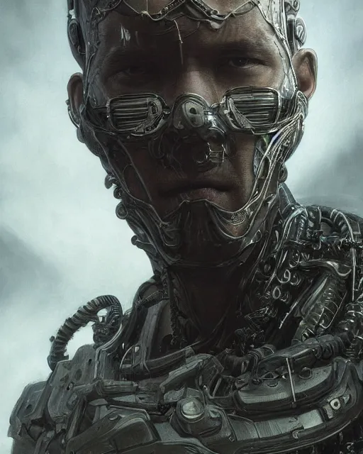 Image similar to realistic portrait beautiful detailed matte painting of cinematic movie scene jet li mutate into cyborg snake. horror, created by gustave dore and greg rutkowski, high detailed, smooth draw, synthwave neon retro, intricate, realistic proportions, dramatic lighting, trending on artstation.