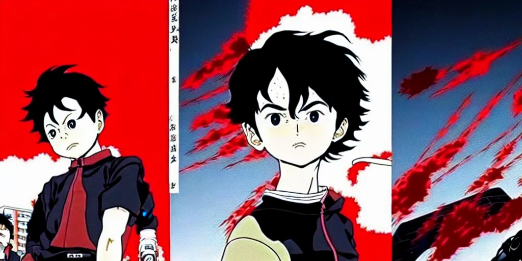 Image similar to joe biden akira, cinematic scene akira anime, akira manga