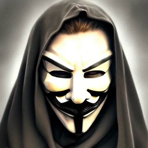 Prompt: anonymous hacker wears mask, digital art, photorealistoc, art by greg rutkowski, hyperdetailed, western comic style, comic, comic style, sharp lineart, professional lighting, deviantart, artstation, trevor henderson, rossdtaws, cinematic, dramatic