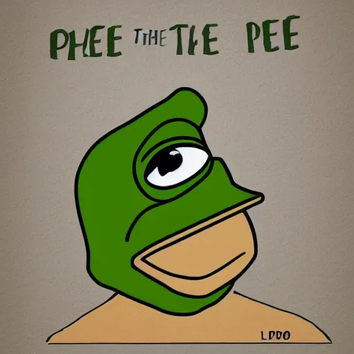 Image similar to Pepe the frog