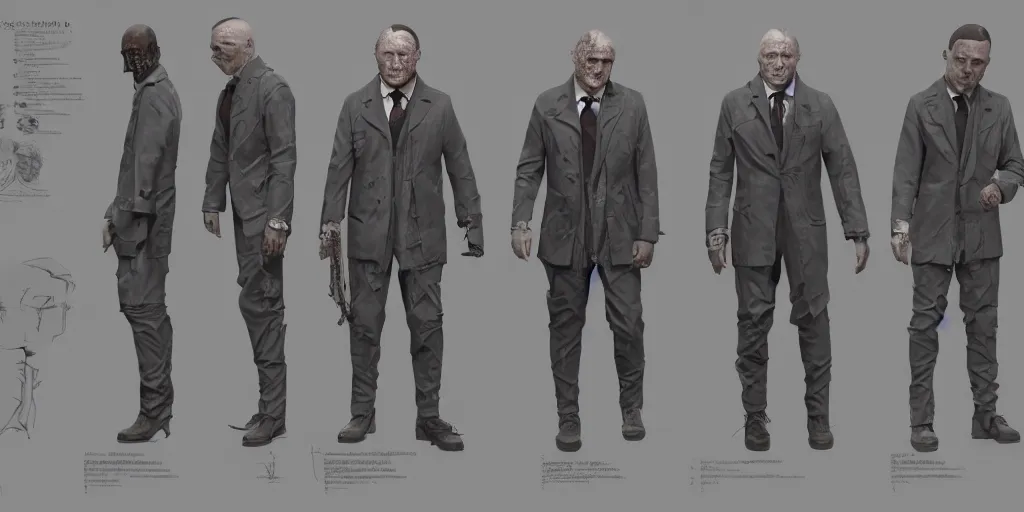 Image similar to hannibal lecter, character sheet, concept design, contrast, hot toys, kim jung gi, greg rutkowski, zabrocki, karlkka, jayison devadas, trending on artstation, 8 k, ultra wide angle, pincushion lens effect