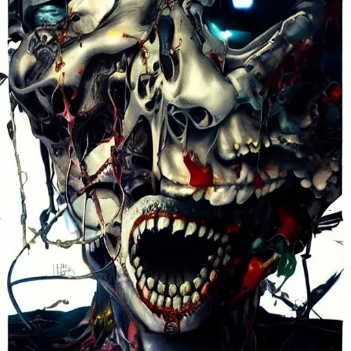 Image similar to a dream divided by zero : : hyperreal surrealism hypermaximal symbolism, paranoid critical method, glitchcore : : by artgerm, nychos, yoji shinkawa, todd mcfarlane — c 1 5