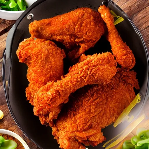 Image similar to fried chicken red hd crispy
