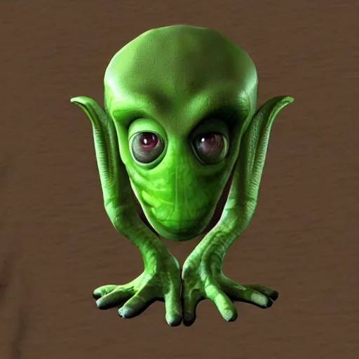 Image similar to vogon alien