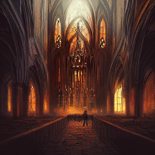 Image similar to the devil's cathedral. artstation, concept art, illustration