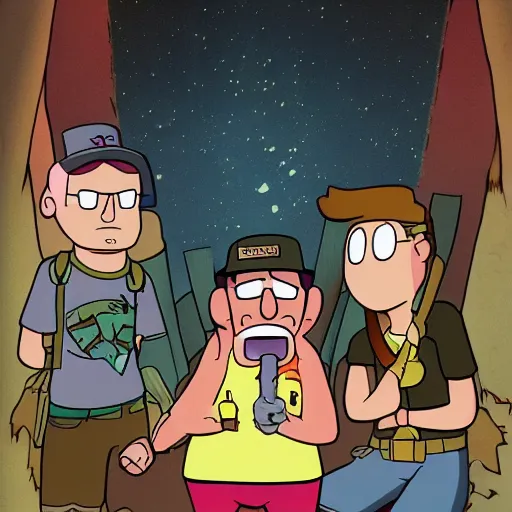 Prompt: lost episode if gravity falls