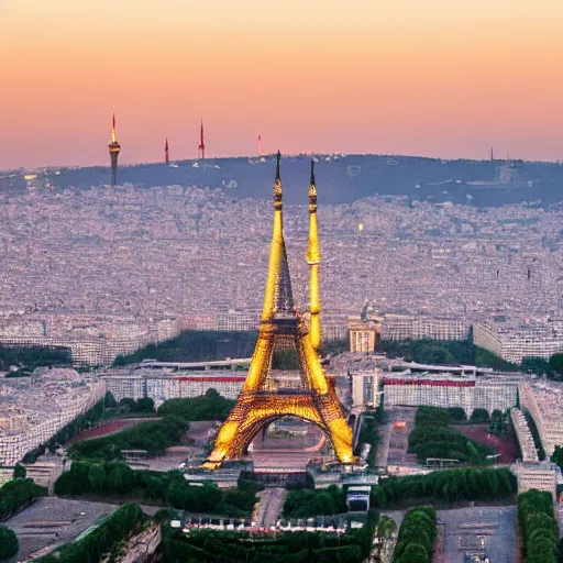 Image similar to eiffel tower in istanbul, hd