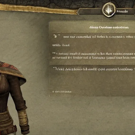 Image similar to Condoleezza Rice in Skyrim as a dictator, game screenshot