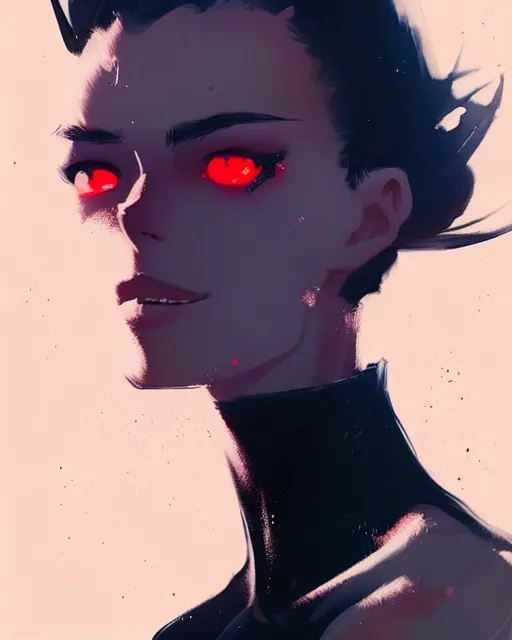 Image similar to a ultradetailed beautiful panting of a stylish woman wearing a black dress, by conrad roset, greg rutkowski and makoto shinkai, trending on artstation