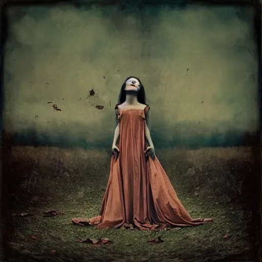 Image similar to photo of young woman by brooke shaden
