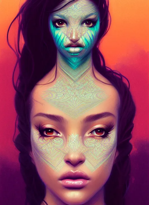 Prompt: portrait of mermaid, latina, rule of thirds, haze, intricate, anime, symmetrical!!, makeup, loreal, maybelline, sephora, trending on artstation, art by greg rutkowski and genzoman, and artgerm, filmic, vsco, moody, concept art, digital painting, depth of field, cg society, elegant, model