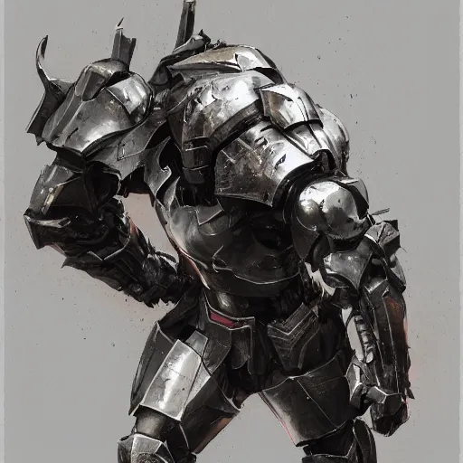 Image similar to full body painting of a full armored knight, dramatic lighting, illustration by Greg rutkowski, yoji shinkawa, 4k, digital art, concept art, trending on artstation