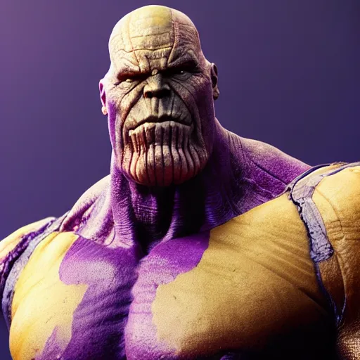 Prompt: thanos in mortal kombat, au naturel, hyper detailed, digital art, trending in artstation, cinematic lighting, studio quality, smooth render, unreal engine 5 rendered, octane rendered, art style by klimt and nixeu and ian sprigger and wlop and krenz cushart