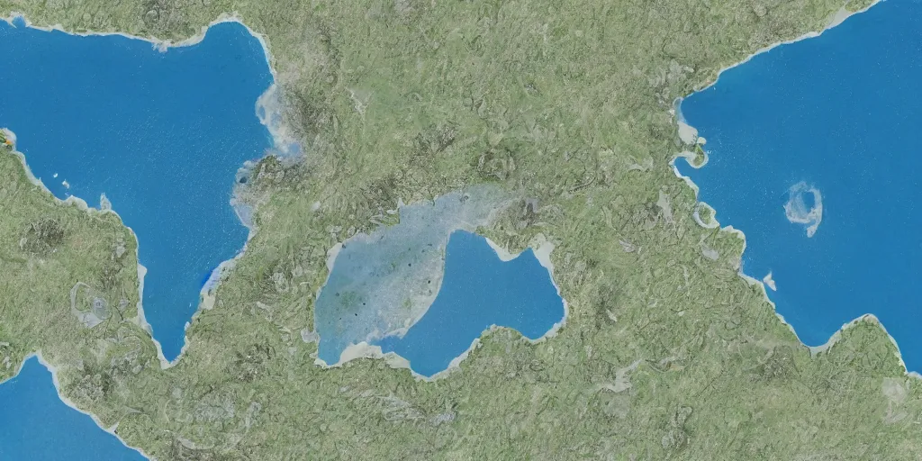 Image similar to North South Oriented Island