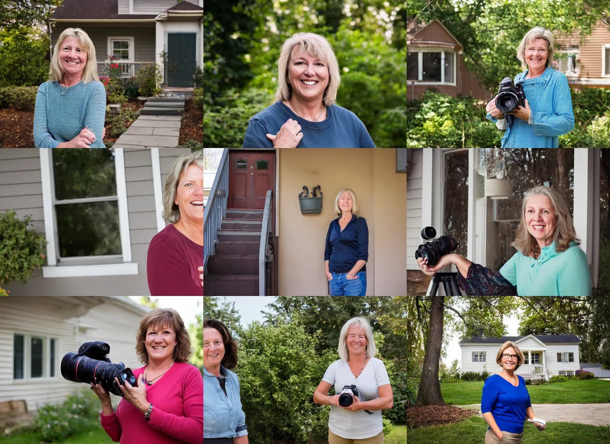 Prompt: dslr photograph of nancy peloski selling a house 8 5 mm f 1. 8